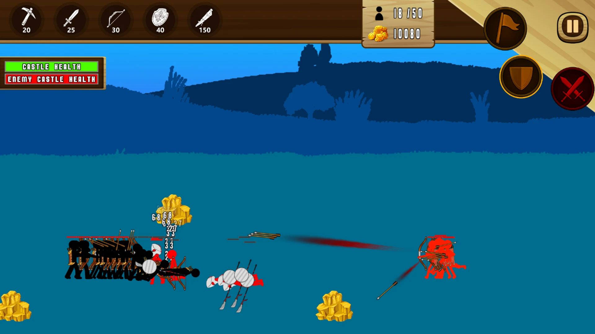 Stick Castles: Army Battle TD screenshot